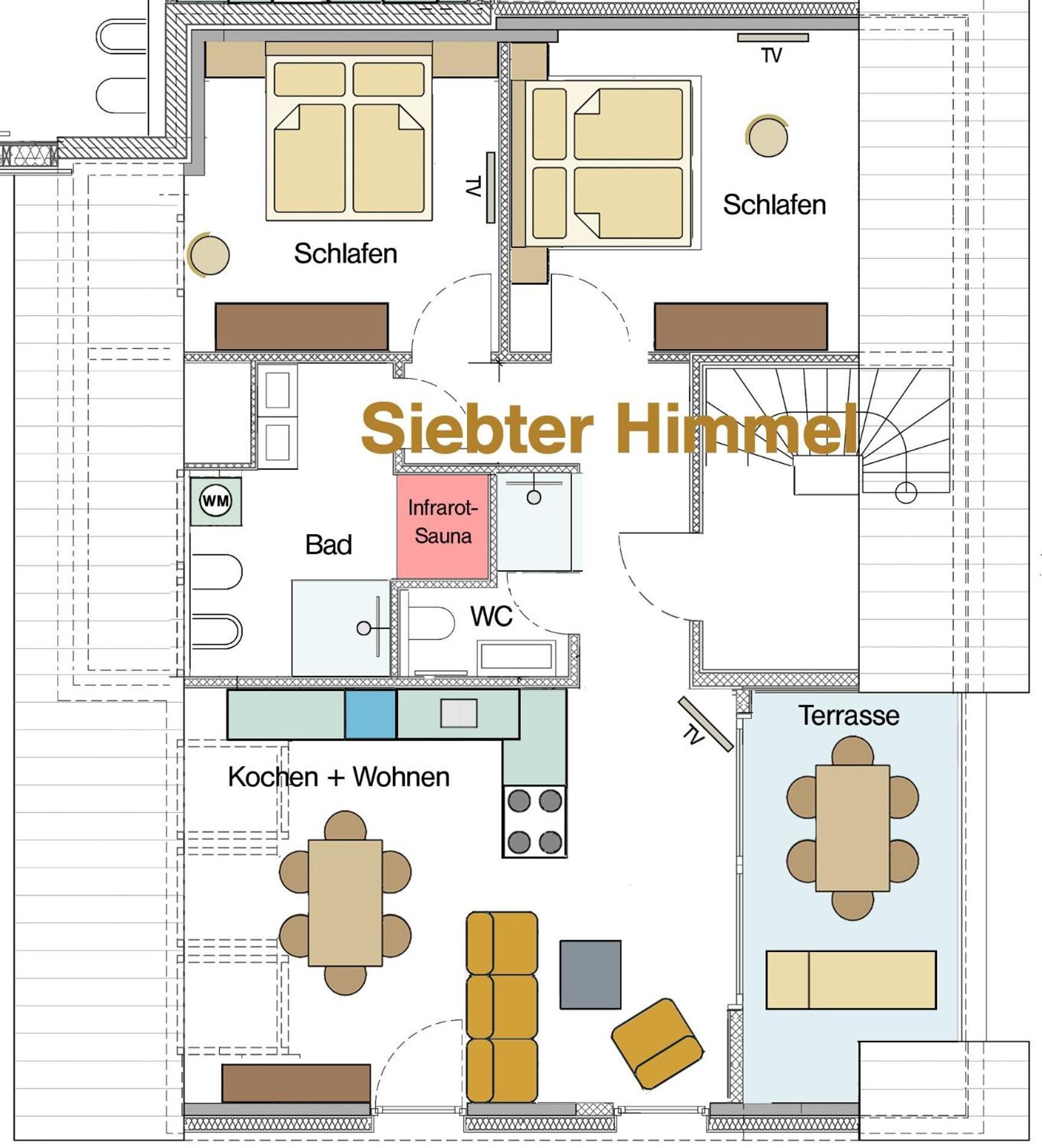Heaven House Penthousewohnung Siebter Himmel 티멘도르프스트랜드 외부 사진